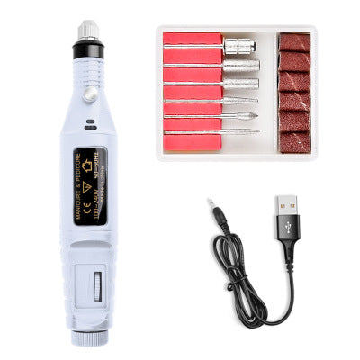 Electric Nail Drill & Buffer Set