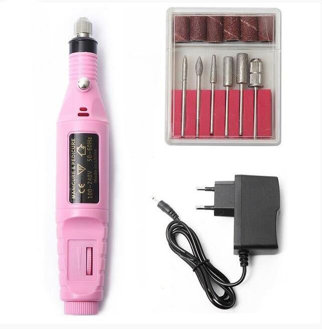 Electric Nail Drill & Buffer Set