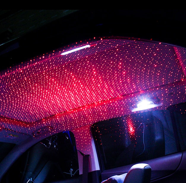 Car Star Ceiling Light — USB Interior Atmosphere Lamp