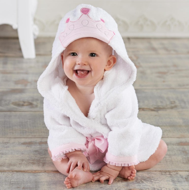 Children's Hooded Animal Bathrobe Absorbent