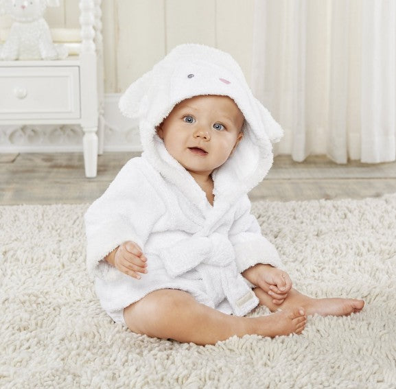 Children's Hooded Animal Bathrobe Absorbent