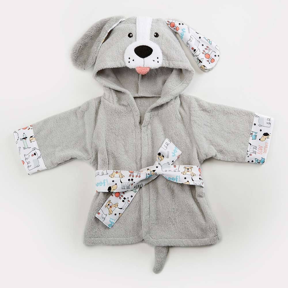 Children's Hooded Animal Bathrobe Absorbent
