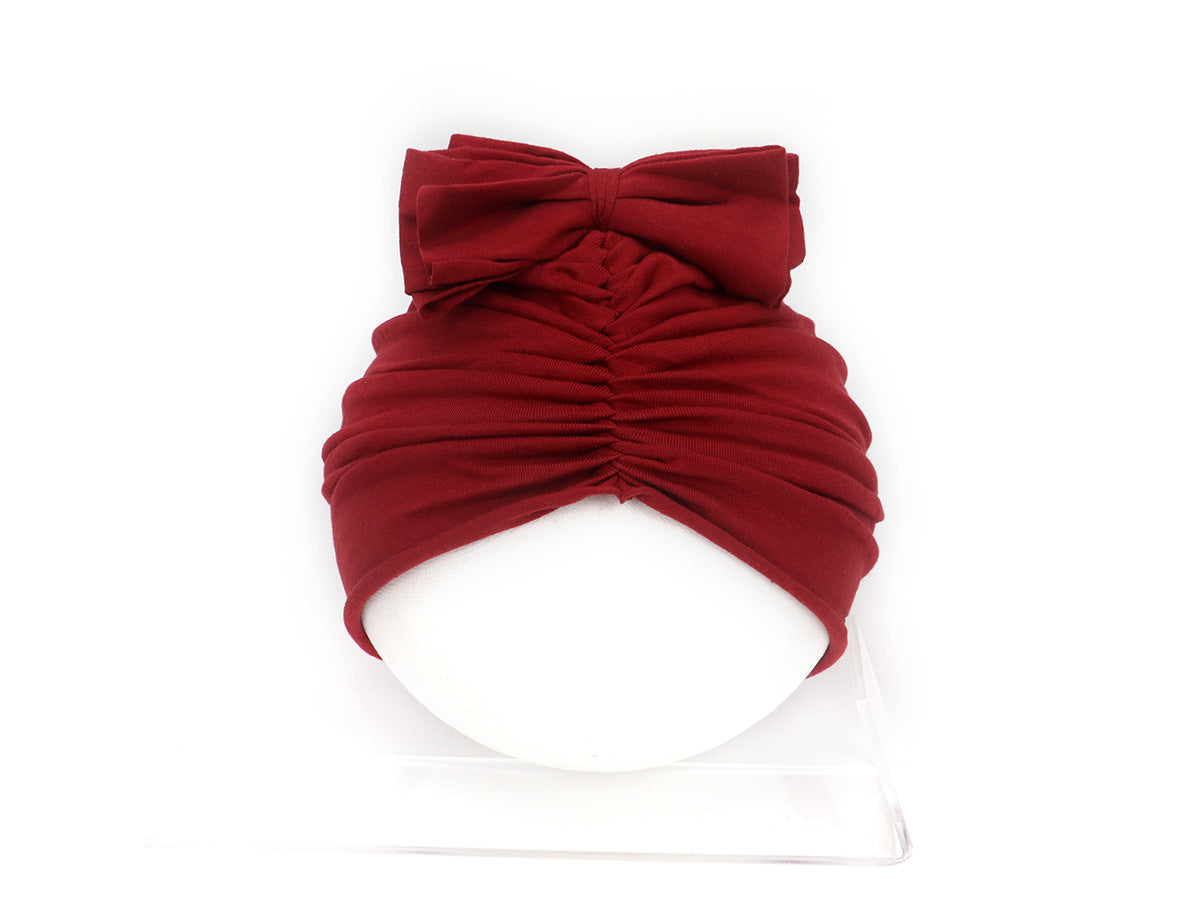 Cute Baby Girl Hat Turban Infant Headwrap