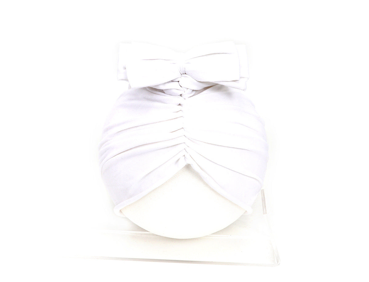 Cute Baby Girl Hat Turban Infant Headwrap