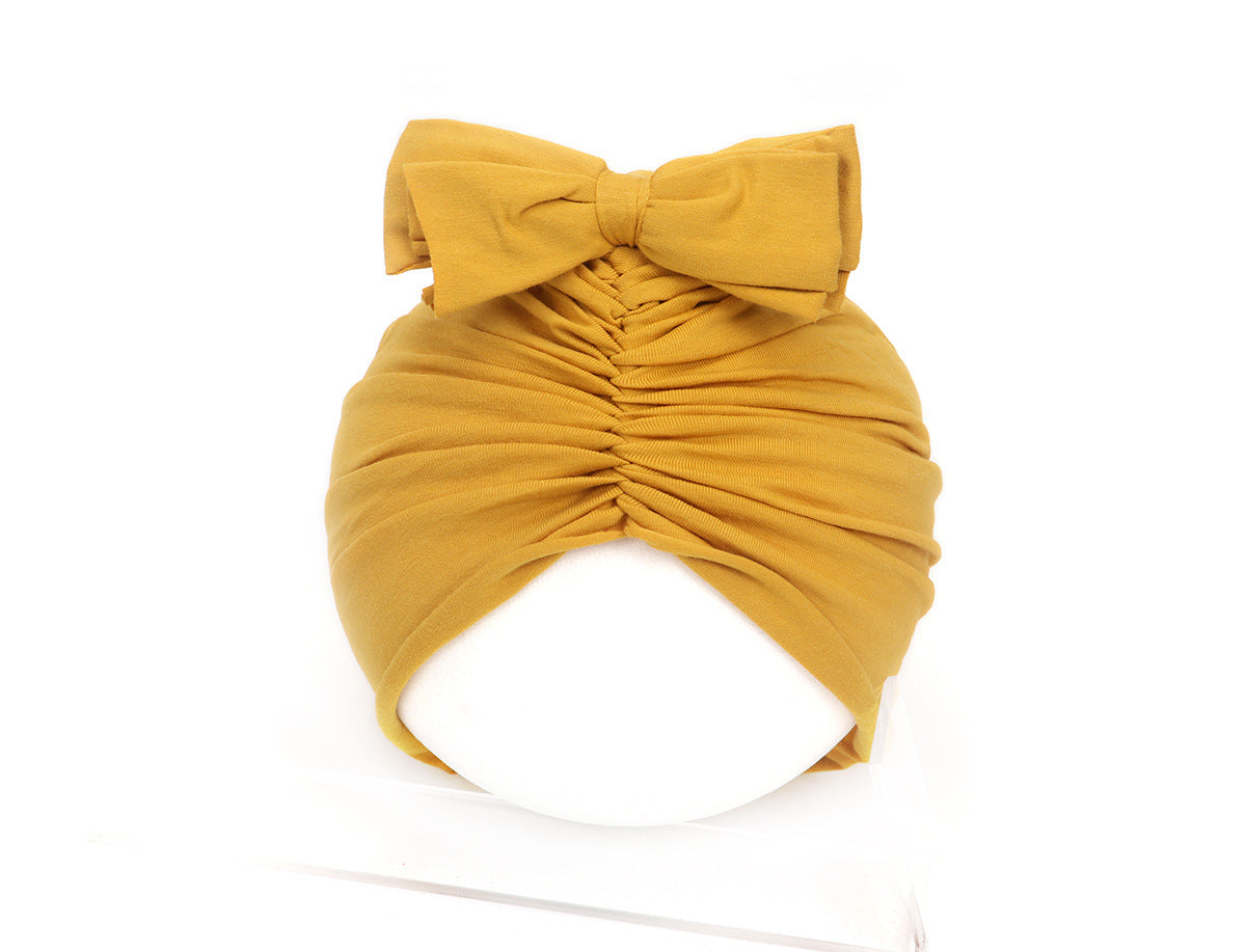 Cute Baby Girl Hat Turban Infant Headwrap