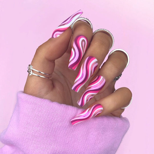 Detachable Press On Nails — Artistic Wearable False Fingernails
