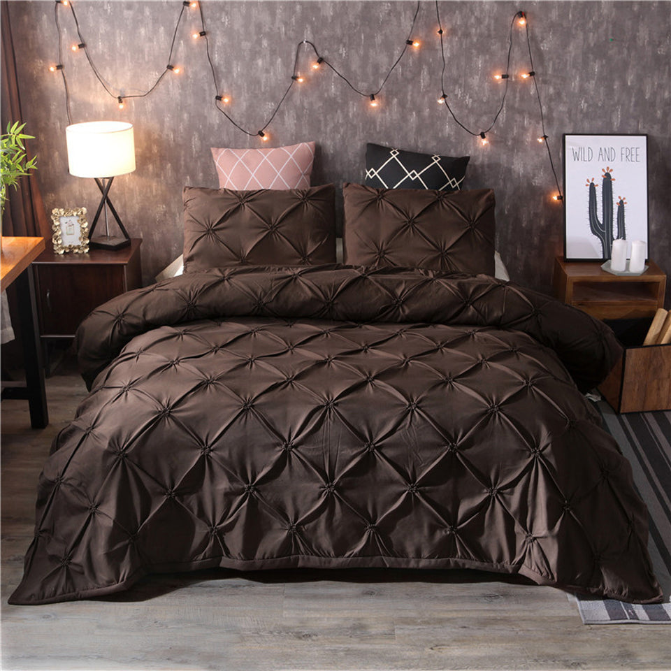 Solid Color Duvet Cover — Plain Bedding in Multiple Sizes