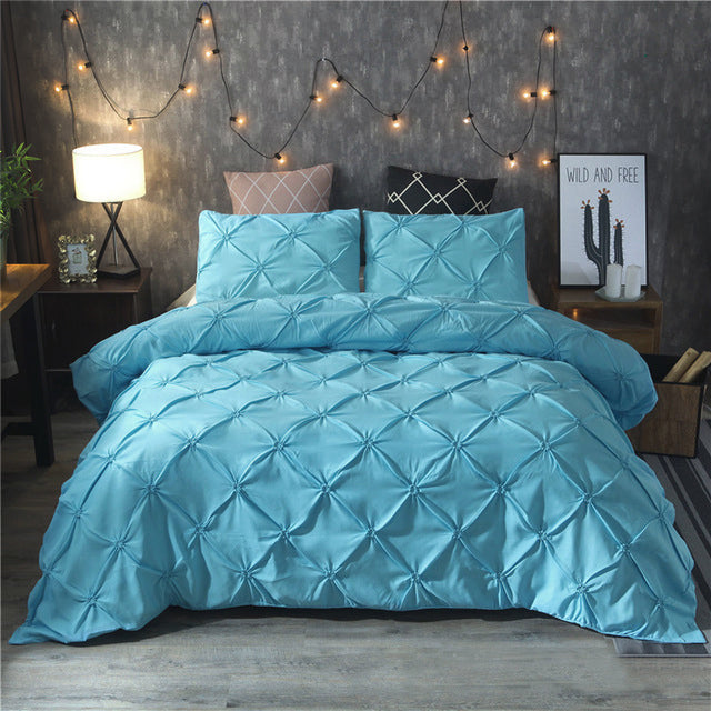 Solid Color Duvet Cover — Plain Bedding in Multiple Sizes