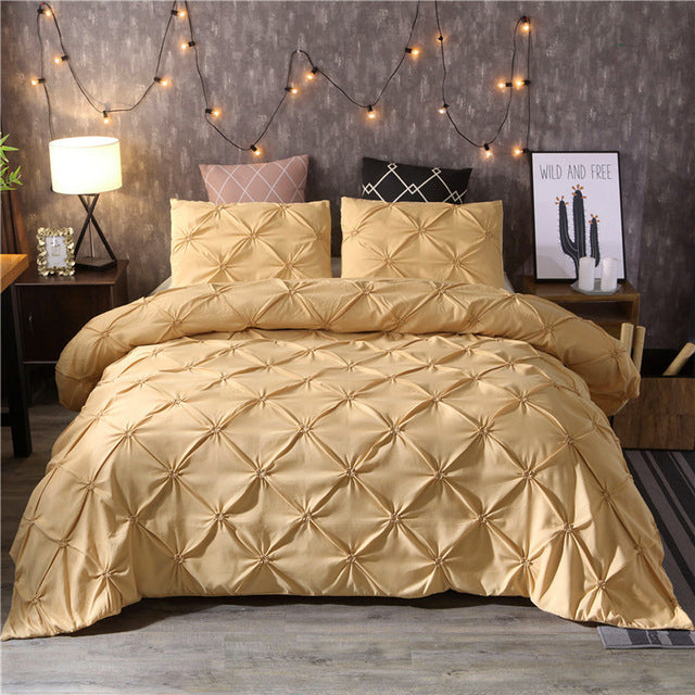 Solid Color Duvet Cover — Plain Bedding in Multiple Sizes