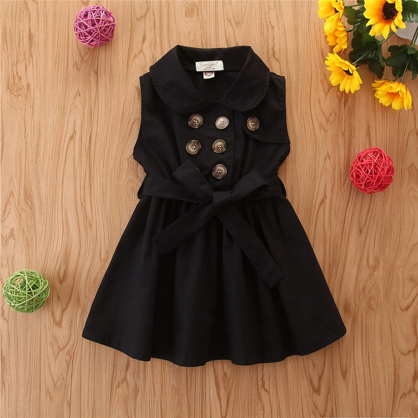 Toddler Princess Party Dress Sleeveless A-Line