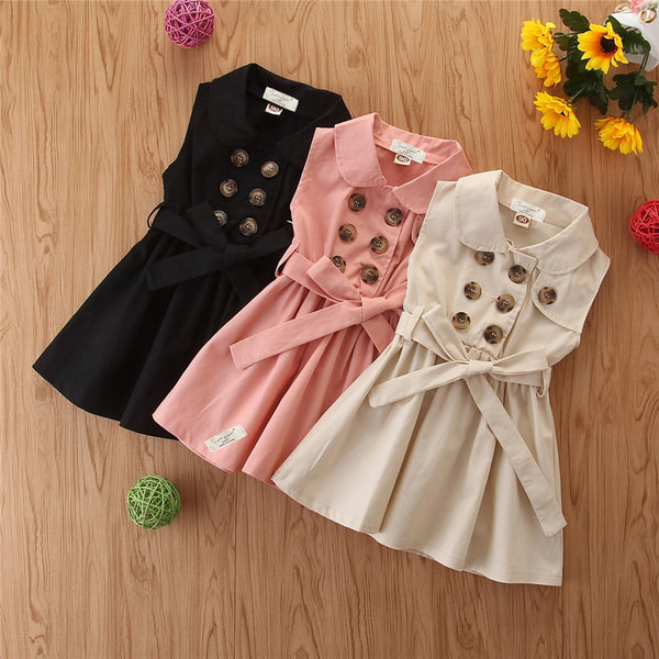 Toddler Princess Party Dress Sleeveless A-Line