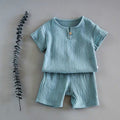 Baby Boy and Girl Short-Sleeve Summer Suit