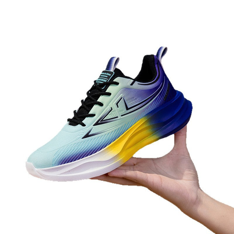 Men's Mesh Sports Sneakers — Versatile Lightweight Athletic Shoes