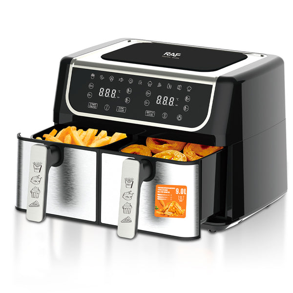 Large Capacity Multi Function Dual Chamber Air Fryer