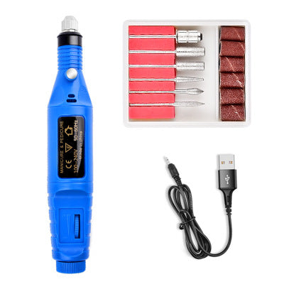 Electric Nail Drill & Buffer Set