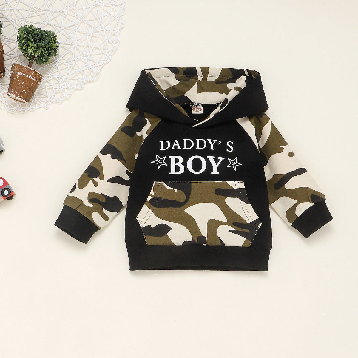 Boys' Toddler Cotton Outfit — Soft Green Children's Clothing
