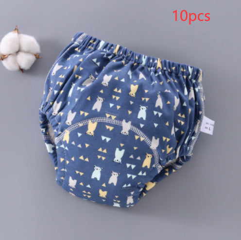 Baby Training Pants 6-Layer Washable Diaper Cover