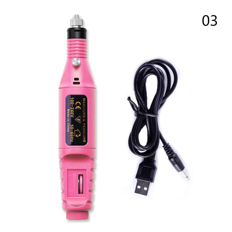 Electric Nail Drill Machine — USB Manicure & Pedicure Set