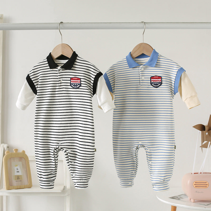 Baby Onesies Striped Newborn Autumn Clothes