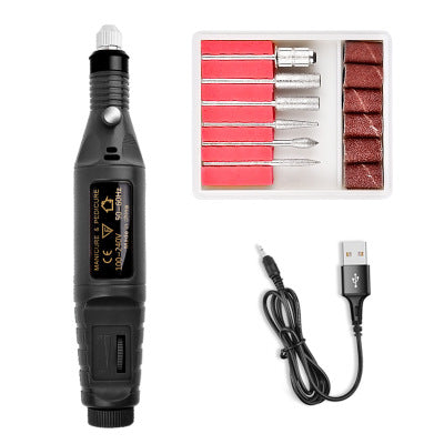 Electric Nail Drill & Buffer Set