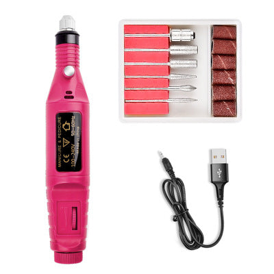 Electric Nail Drill & Buffer Set