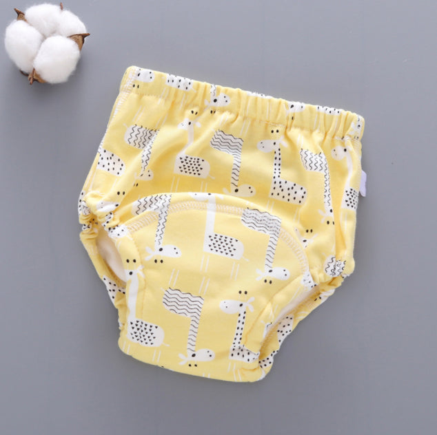 Baby Training Pants 6-Layer Washable Diaper Cover