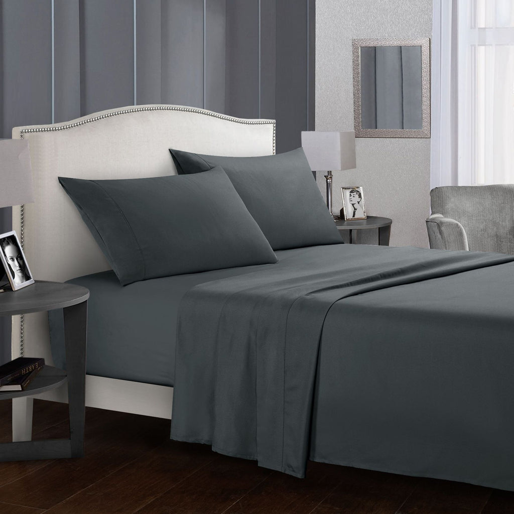 Four-Piece Bed Sheet Set — Soft Cotton Sheets for Every Bed Size
