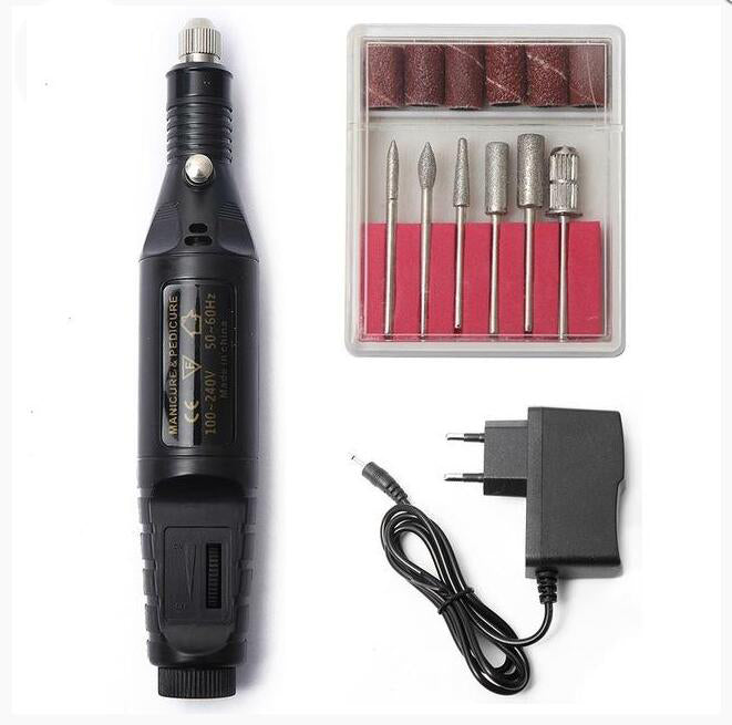 Electric Nail Drill & Buffer Set