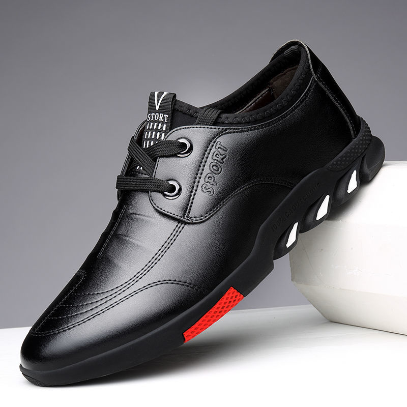 Men's Classic Leather Business Shoes — Smart Formal Footwear