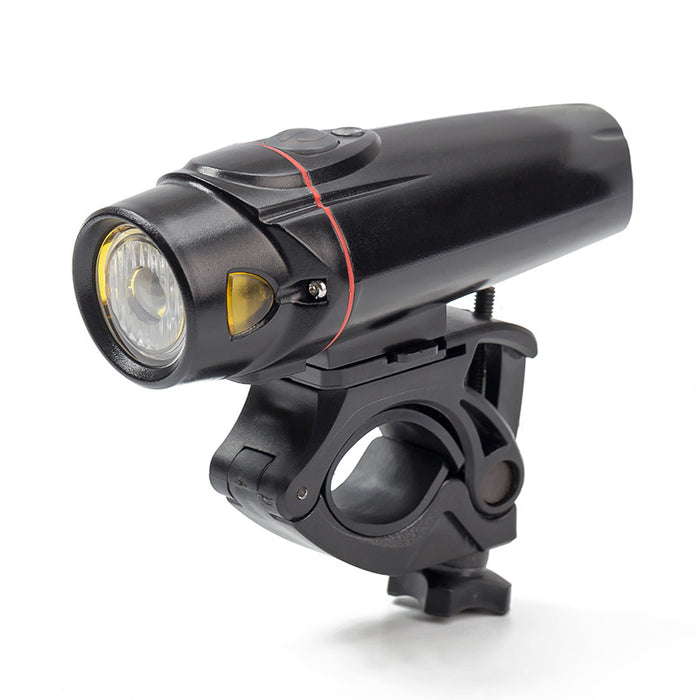 USB Rechargeable Bicycle Headlight & Tail Light Set — 350 Lumen, 4 Modes