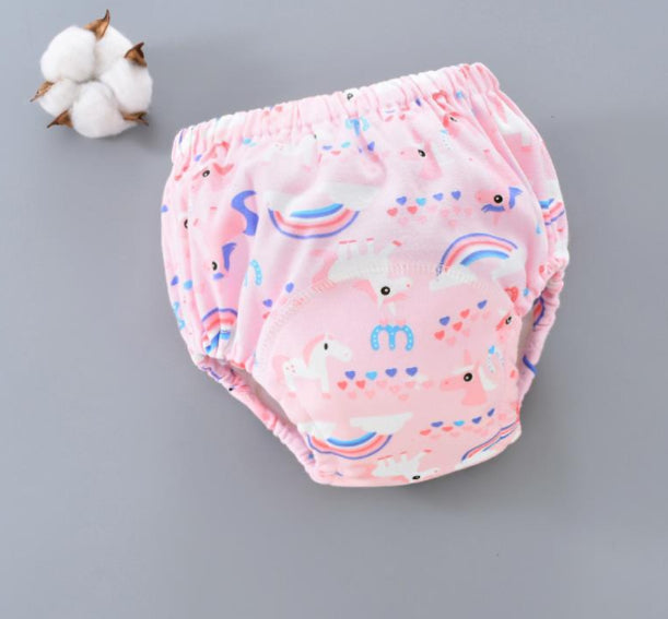 Baby Training Pants 6-Layer Washable Diaper Cover