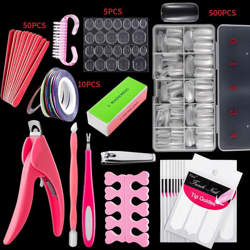 500 French Nails Full Cover Tips