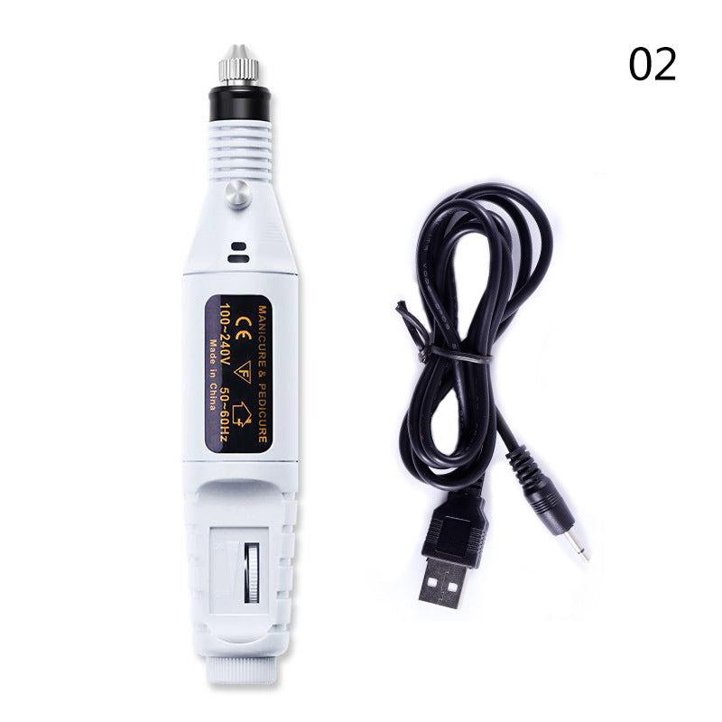 Electric Nail Drill Machine — USB Manicure & Pedicure Set