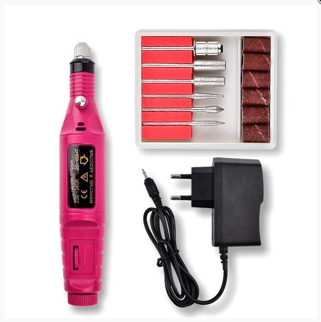 Electric Nail Drill & Buffer Set