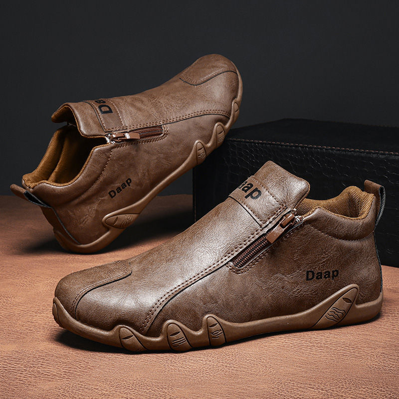 Men's High-Top Hiking Shoes — Durable Outdoor Footwear