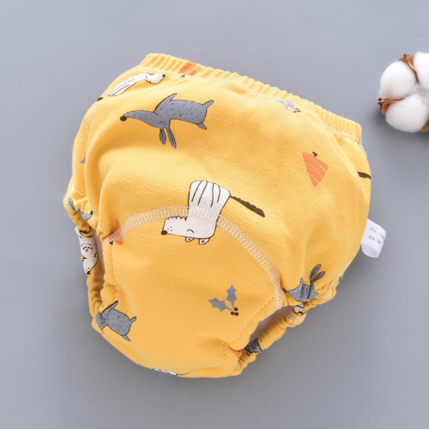 Baby Training Pants 6-Layer Washable Diaper Cover