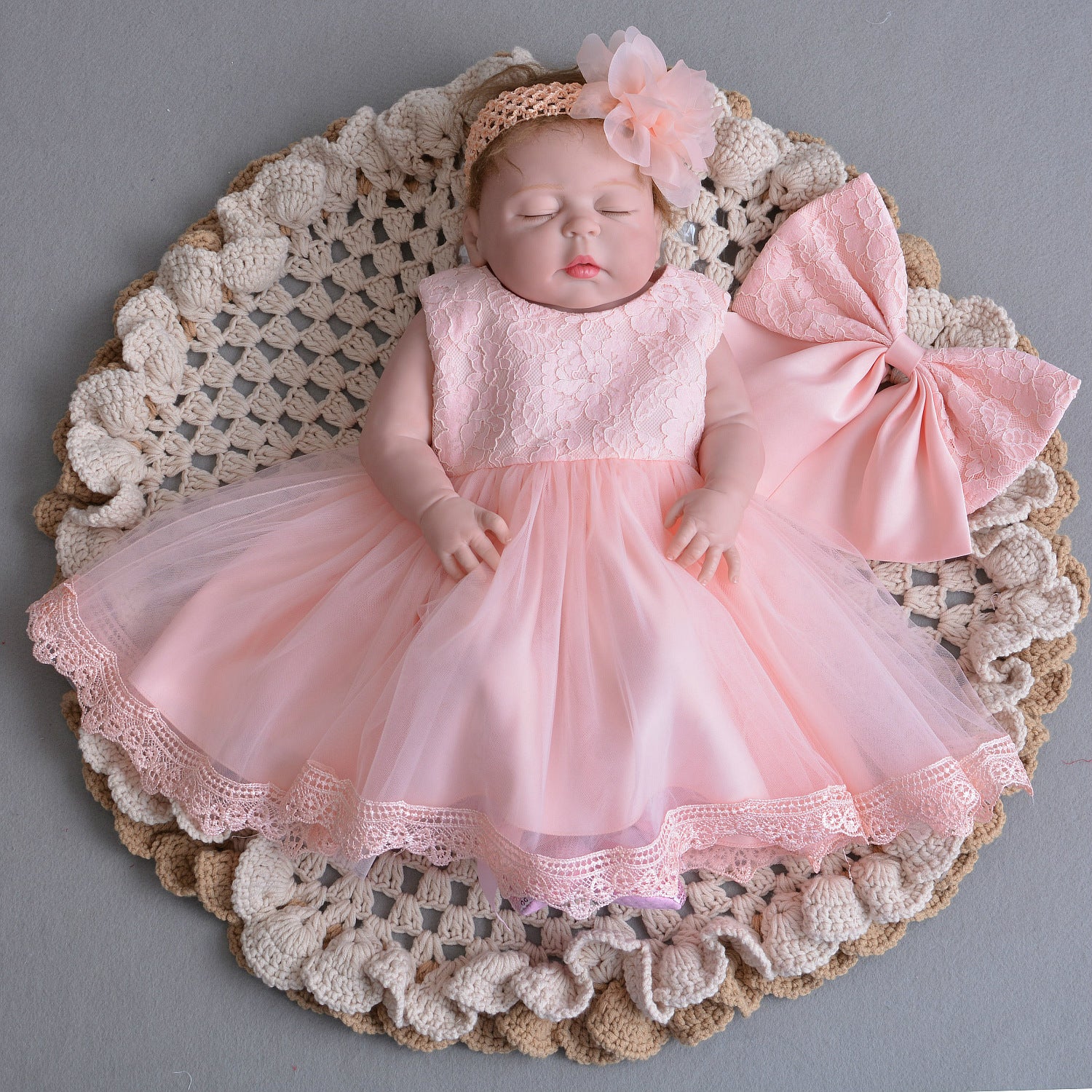 Winter Baby Princess Full Moon Skirt Dress