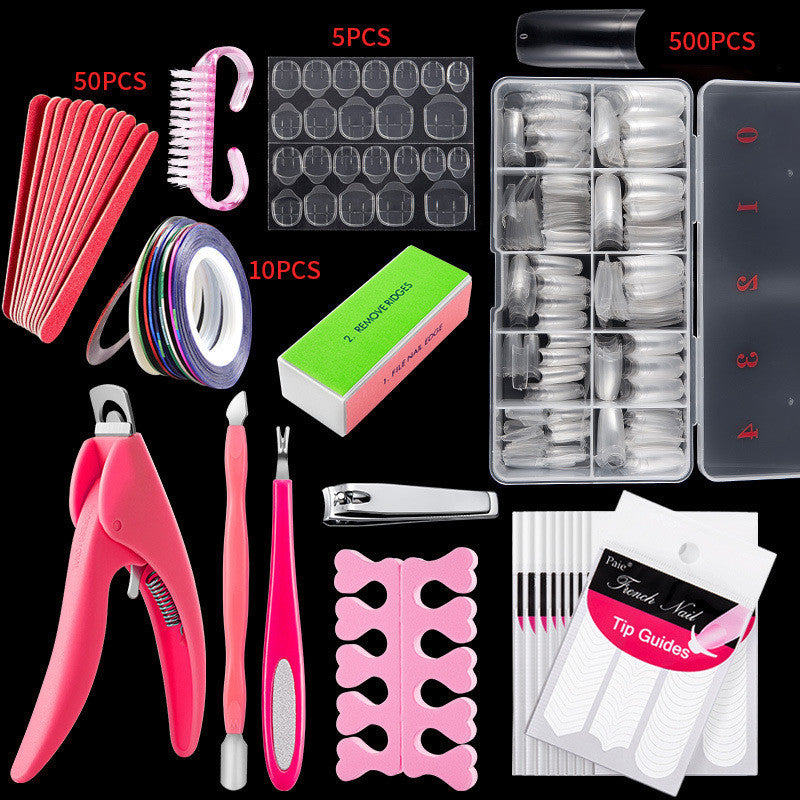 500 French Nails Full Cover Tips