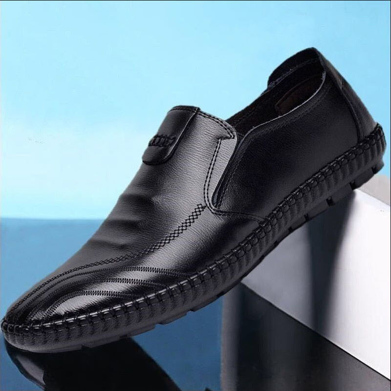 Men's Classic Leather Business Shoes — Smart Formal Footwear