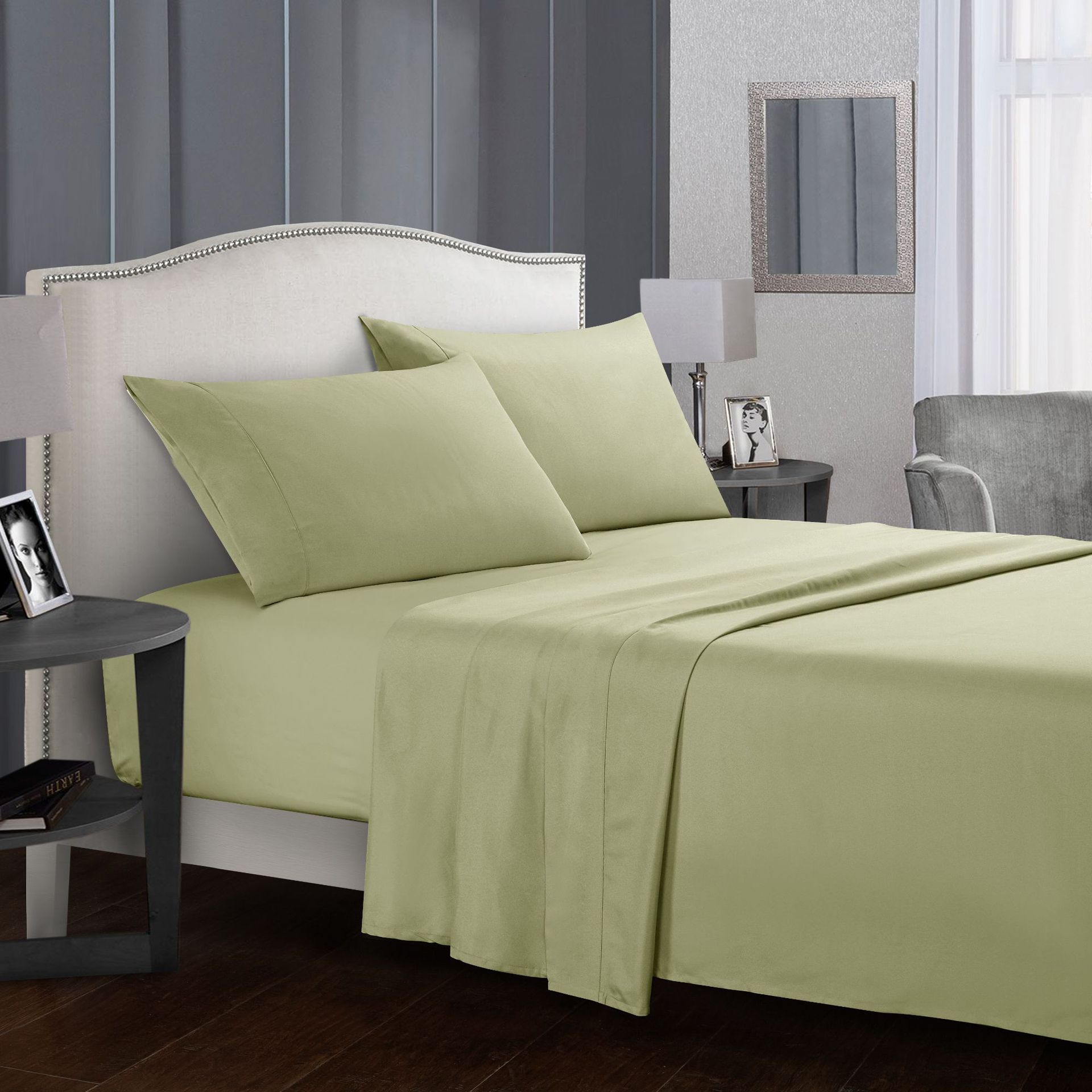 Four-Piece Bed Sheet Set — Soft Cotton Sheets for Every Bed Size