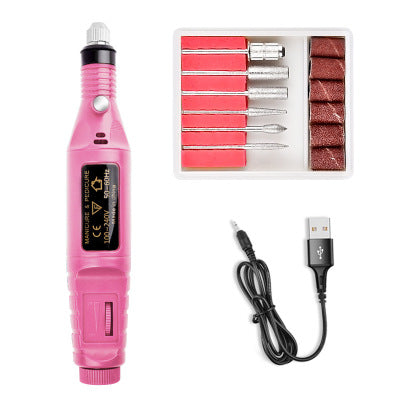 Electric Nail Drill & Buffer Set