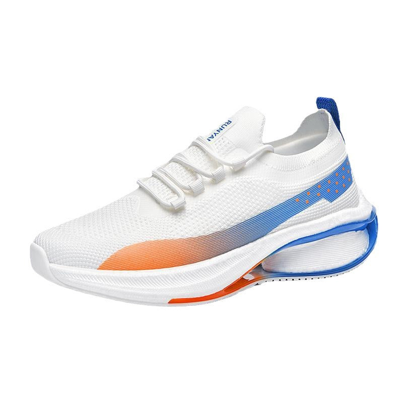 Men's Breathable Running Shoes — Casual Mesh Athletic Sneakers