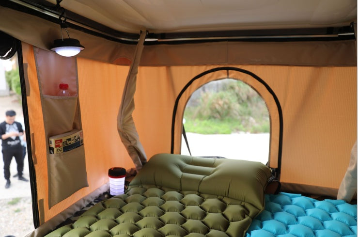 Camping Inflatable Honeycomb Mattress Tent Mat