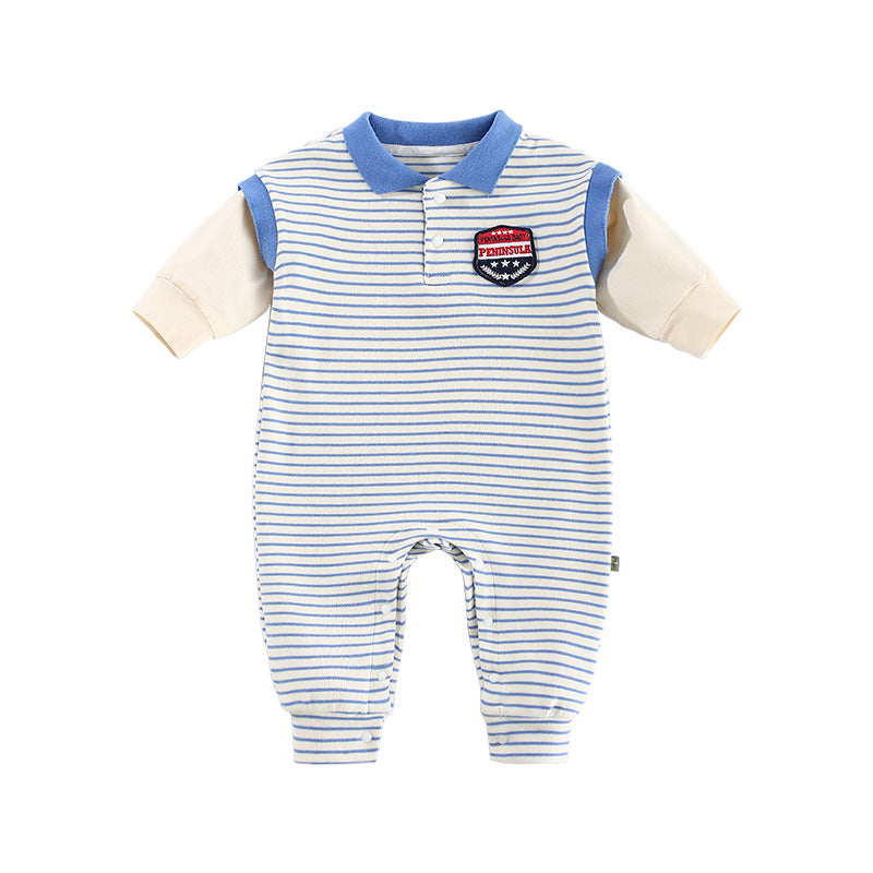 Baby Onesies Striped Newborn Autumn Clothes