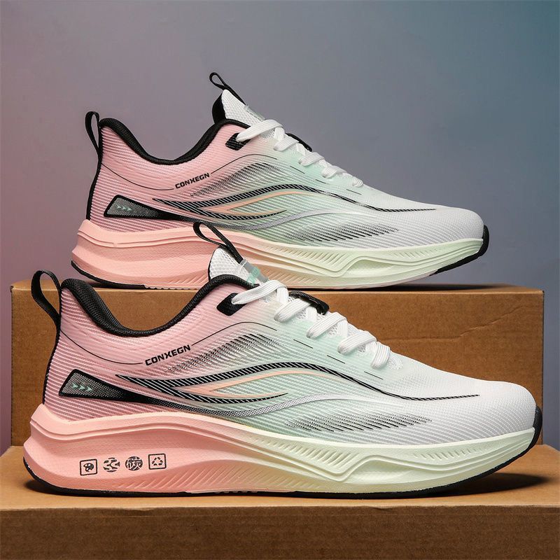 Men's Trendy Hiking Running Shoes — Mesh-Lined Casual Sneakers