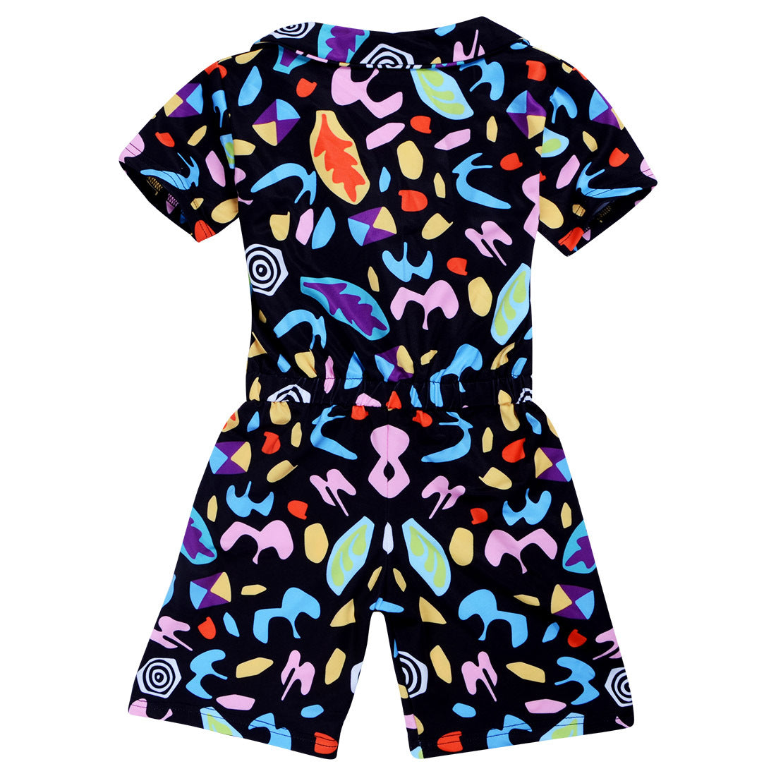 Girls' Short-Sleeve Cartoon Top — Soft Cotton Kids Clothing