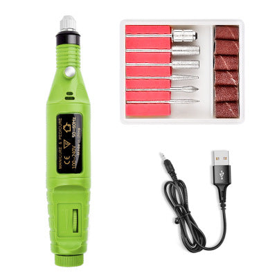 Electric Nail Drill & Buffer Set
