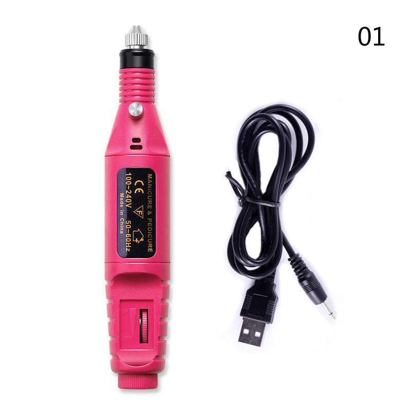 Electric Nail Drill Machine — USB Manicure & Pedicure Set