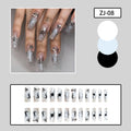 Women's Rhinestone Patch Press-On Nails — Luxury Nail Art