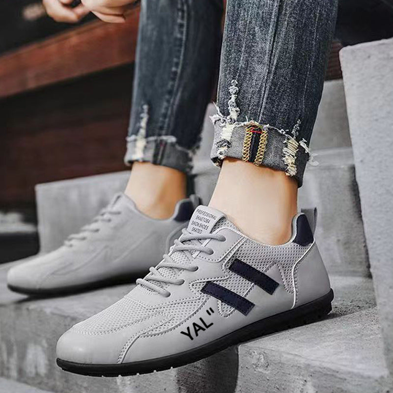 Men's Casual Knit Sneakers — Lightweight Minimalist Style